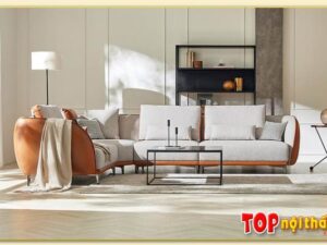 Hình ảnh Chụp chính diện ghế sofa góc L SofTop-0983