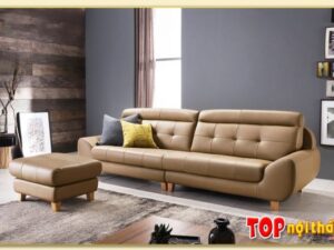 Hình ảnh Chụp mẫu ghế sofa văng 2 chỗ đẹp SofTop-0875