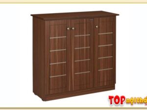 Mẫu tủ giày dép gỗ công nghiệp hiện đại TGDTop-2326