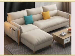 Hình ảnh Phần góc L mẫu sofa nỉ góc cỡ nhỏ mini Softop-1679