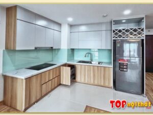 Hình ảnh Tủ bếp gỗ công nghiệp MDF đẹp hiện đại TBTop-0008