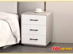 Hình ảnh Tủ đầu giường 3 ngăn kéo tầng đẹp hiện đại TDGTop-0032