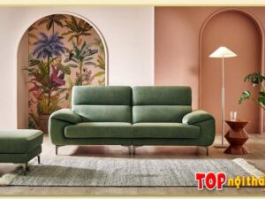 Hình ảnh Chụp mẫu ghế sofa văng nỉ 2 chỗ SofTop-0980