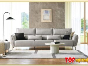 Hình ảnh Góc chụp chính diện mẫu sofa văng đẹp SofTop-0748