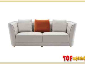 Hình ảnh Sofa văng da kích thước nhỏ hiện đại Softop-1519