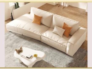 Hình ảnh Bài trí sofa văng bọc nỉ kiểu mới trong phòng khách Softop-1684