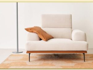 Hình ảnh Chụp chính diện mẫu ghế sofa đơn đẹp Softop-1078