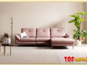 Hình ảnh Chụp chính diện mẫu sofa góc L SofTop-0855