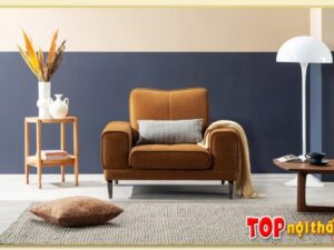 Hình ảnh Chụp chính diện sofa đơn nhỏ mini Softop-1053