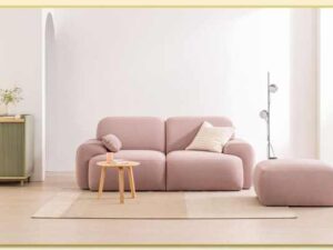 Hình ảnh Chụp chính diện sofa văng nỉ nhỏ Softop-1074