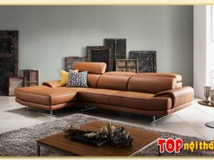 Hình ảnh Chụp góc nghiêng mẫu ghế sofa góc SofTop-0879