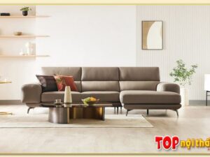 Hình ảnh Góc chụp chính diện ghế sofa da SofTop-0862