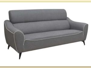 Hình ảnh Góc nghiêng mẫu sofa văng nỉ chân cao Softop-1831