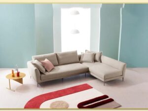 Hình ảnh Mẫu ghế sofa góc chữ L bọc nỉ đẹp Softop-1126