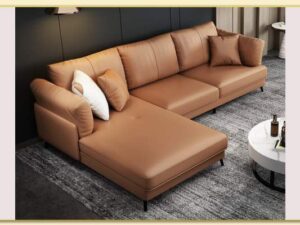 Hình ảnh Phần góc L mẫu ghế sofa da góc chữ L Softop-1625