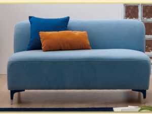 Hình ảnh Sofa đơn nhỏ mini không tay vịn bọc nỉ Softop-1137