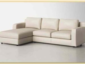 Hình ảnh Sofa góc da hiện đại thiết kế hình chữ L Softop-1377