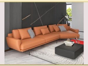 Hình ảnh Sofa góc da kiểu mới kê phòng khách sang trọng Softop-1597