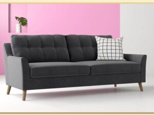 Hình ảnh Sofa văng bọc nỉ đẹp thiết kế 2 chỗ Softop-1253