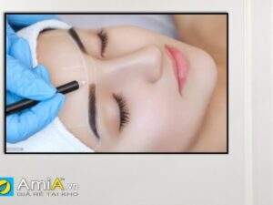 Tranh treo tường spa xăm lông mày đẹp hiện đại mã SP82